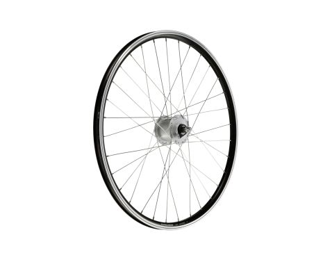 Roată față bicicletă 26" V-brake dynamo