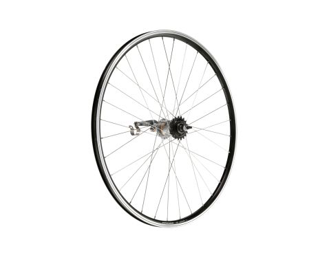 Roată spate bicicletă 28" V-brake hub gear