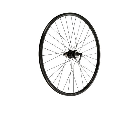 Roată spate bicicletă 28" DISC QR casetă