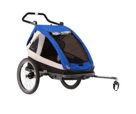 Remorcă pentru biciclete pentru 2 copii JOY