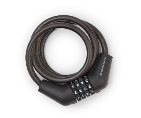Încuietoare de cablu pentru biciclete cu cheie KZS 110S 10x1200 mm