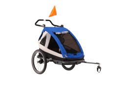 REMORCĂ BICICLETĂ JOY PENTRU 2 COPII