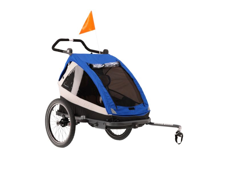 REMORCĂ BICICLETĂ JOY PENTRU 2 COPII REMORCĂ BICICLETĂ JOY PENTRU 2 COPII