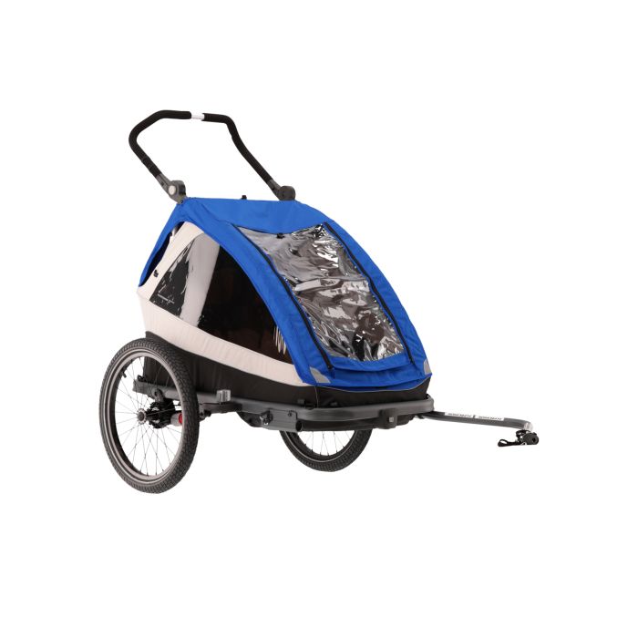 REMORCĂ BICICLETĂ JOY PENTRU 2 COPII