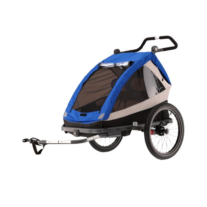 REMORCĂ BICICLETĂ JOY PENTRU 2 COPII