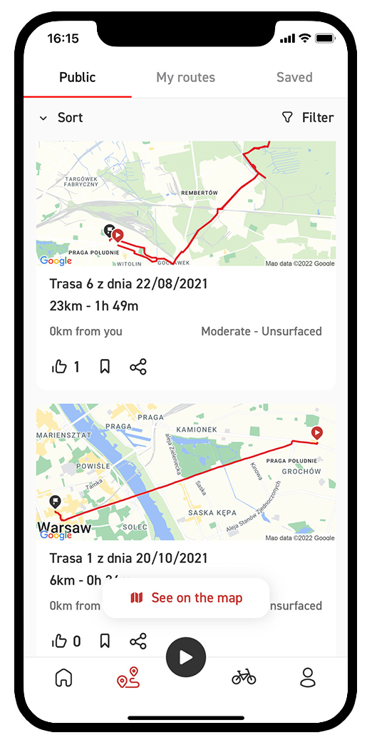 Mapa rowerowa